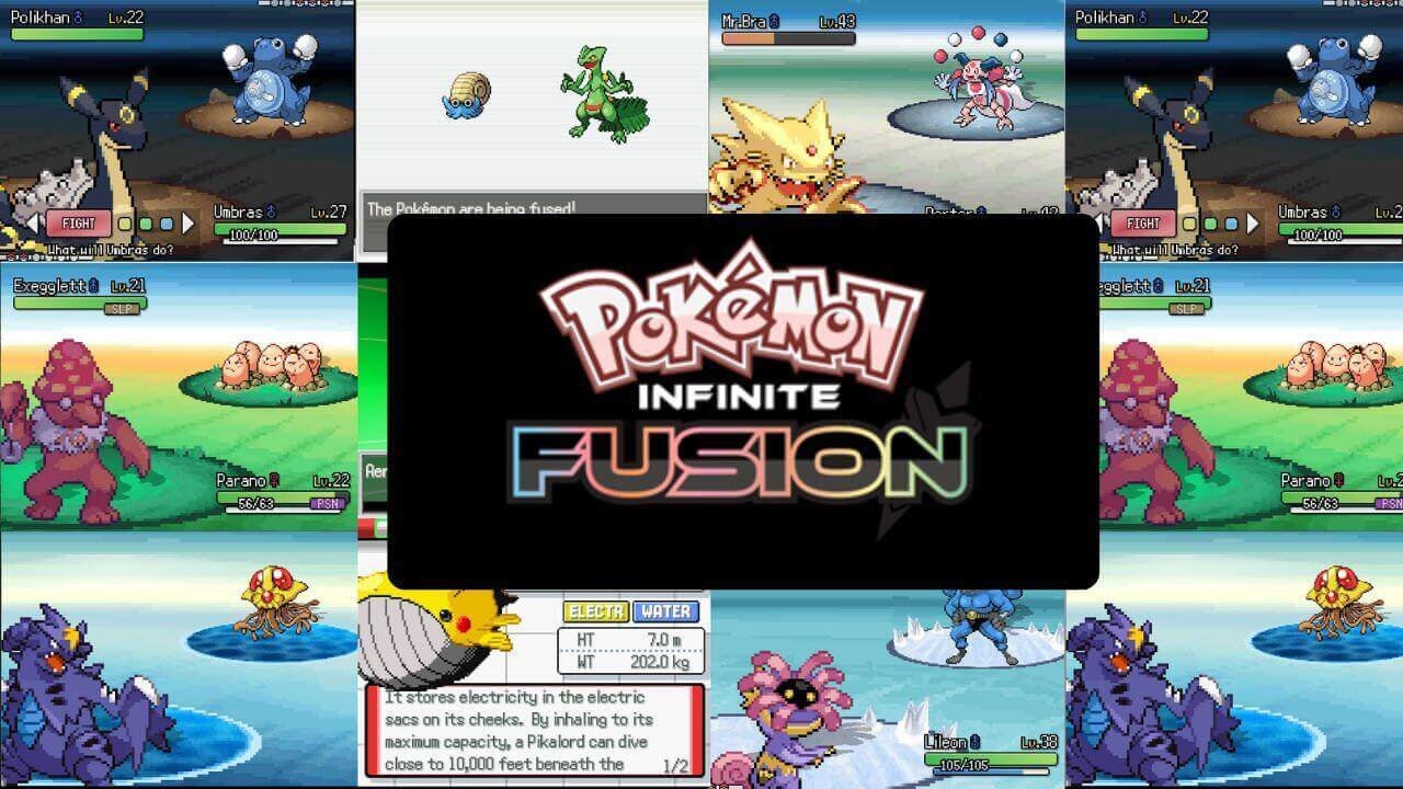 Pokémon Infinite Fusion key features
